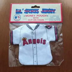 ［未使用］MLB エンゼルス Lil' Sports Jersey マネーポーチ