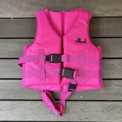 ライフジャケット ピンク　kids M 120〜140cmのサムネイル