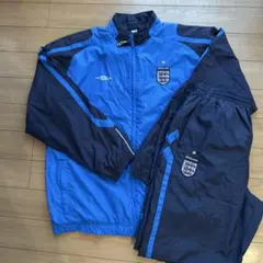 イングランド Umbro ピステ・ウィンドブレーカー　　上下　XXL