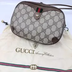 GUCCI グッチ ショルダーバッグ GG スプリーム シェリーライン アクセコ