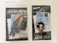 Man目黒蓮 アクリルスタンド＆アクキーセット 新品未開封 SnowMan 目黒蓮 アクスタ アクキーセット 2026 - メルカリ