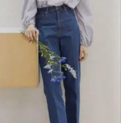 U by SPICK&SPAN ハイウエストデニム　25 松田未来