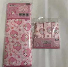 マイメロ 吸水マット＆布巾セット 新品　未開封　匿名発送