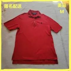 か*げ様 美品 POLO GOLF ラルフ・ローレン 赤ポロシャツ ゴルフウエア