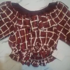 新品未使用タグ付き CECIL McBEE オフショルトップス