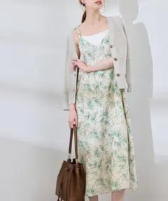 ロペピクニックガーデンフラワーキャミワンピース/リンクコーデ