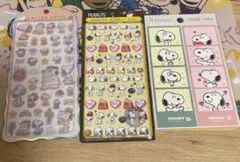 スヌーピー ボンボンドロップ コットンパフィー シール