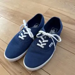 VANS スニーカー　23.5 ネイビー