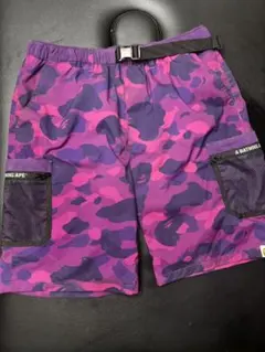2026年最新】A BATHING APE カラー：パープル系 メンズ ショートパンツ