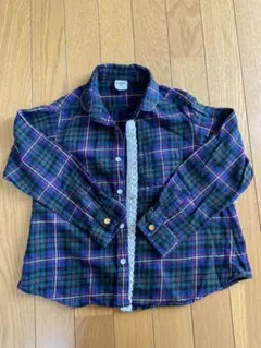 Right-on バックナンバー　120 チェックシャツ　女の子