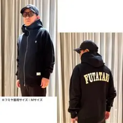 藤井フミヤ★FUTATABI ジップアップパーカー（BLACK）Mサイズ 2026年最新】藤井フミヤ パーカーの人気アイテム - メルカリ