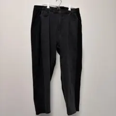 Desigual黒　ブラック　ワイドパンツ サイドパネルデザイン
