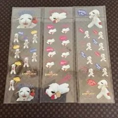 《平成レトロ》LAMB CHOPラムチョップ　シール３枚セット