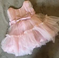 ベビードレス ピンク 80 結婚式 リングガール