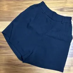 repipi 黒 ショートパンツ ゴムウエスト