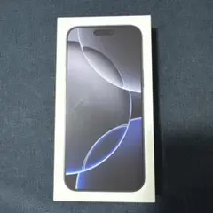 iPhone 16 Pro Max ブラックチタニウム 512GB 本体箱 空箱