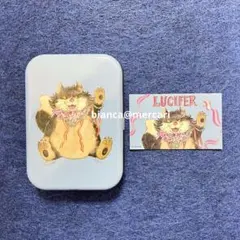 ヒグチユウコ ルシファー 缶 カード シンデレラ 猫キャラ ディズニー