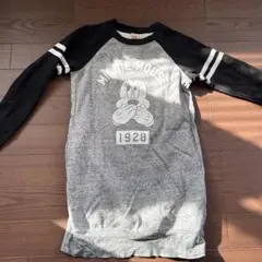 UNIQLO ミッキーマウス トレーナー Sサイズ グレー/ブラック