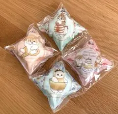 mofusand モフサンド×くら寿司 クッションチャーム 4種類 コンプリート