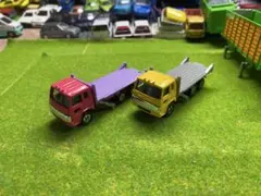 トミカ　日野　トラック　ミニカー　働く車　まとめ売り　2台セット