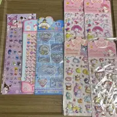 サンリオ　シールまとめ売り　7枚セット