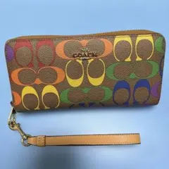 2026年最新】coach長財布レインボーの人気アイテム - メルカリ