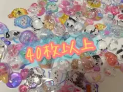 大人気！【40枚】ぷっくりシール　ドロップシール　ぷくぷくシール　3Dシール