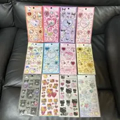 サンリオ キラキラシール 12枚セット まとめ売り ボンボンドロップシール