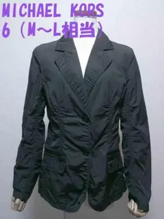 マイケルコース　ギャザージャケット 6（M～L相当）　薄手　シャリ感 ギャザーのサムネイル