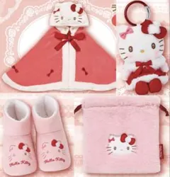 ハローキティ 当たりくじ ルームシューズ ラストワン マスコット巾着