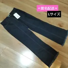 新品タグ付き クラシカルエルフ デニムパンツ ネイビー L フレアパンツ