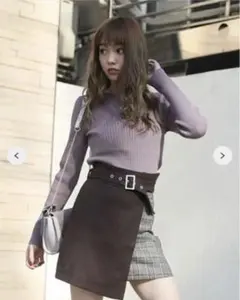 リップサービス　チェックスカート