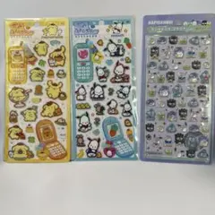 正規品　ボンボンドロップシール　サンリオ　はぴだんぶい　ミニ　平成はっぴーフォン