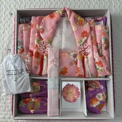 七五三　女の子　三歳　着物セット