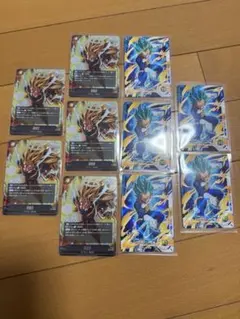 ドラゴンボールフュージョンワールド 孫悟空 ベジータ SR 10枚セット