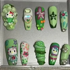 ハローキティ ネイルチップ