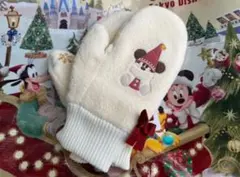 ディズニー　クリスマス　リルリンリン　ミトン　手袋　2025 新品未使用タグ付き