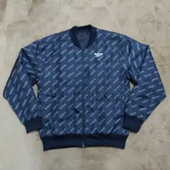 Reebok リバーシブルジャケット Mサイズ ブラック