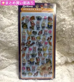 ズートピア　ボンボンドロップシール　mini 硬質　＊商品ページ必読