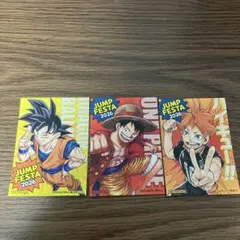 ジャンプフェスタ ステッカー3種セット