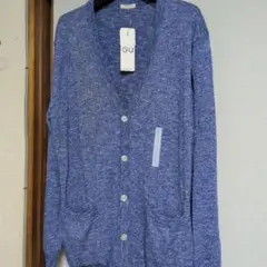 GU カーディガン ブルー Lサイズ 新品
