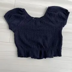 【新品】H&M ネイビー トップス 92size