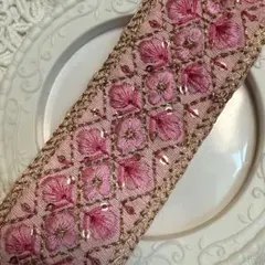 No.1インド刺繍リボン1M
