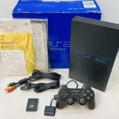 動作確認済 箱付き Sony プレステ2 SCPH-30000 ブラック AH4