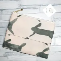 ミナペルホネン　✲︎ポケットティッシュポーチ✲︎runrunrun p