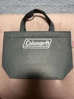 未使用品　コールマンバッグ　グレー　コカコーラ