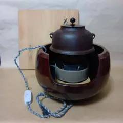 雲龍窯 釜師 敬典造 四方釡 茶道具 共箱 - メルカリ