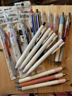 ポールペン&シャーペン新品１４本セット　おまけ３本