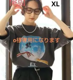 UNIVERSAL ヴィンテージ仕様/ピグメント加工/Tシャツ/E.T/XL