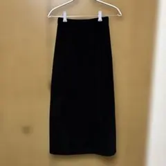 fifthブラック コーデュロイ タイトスカート